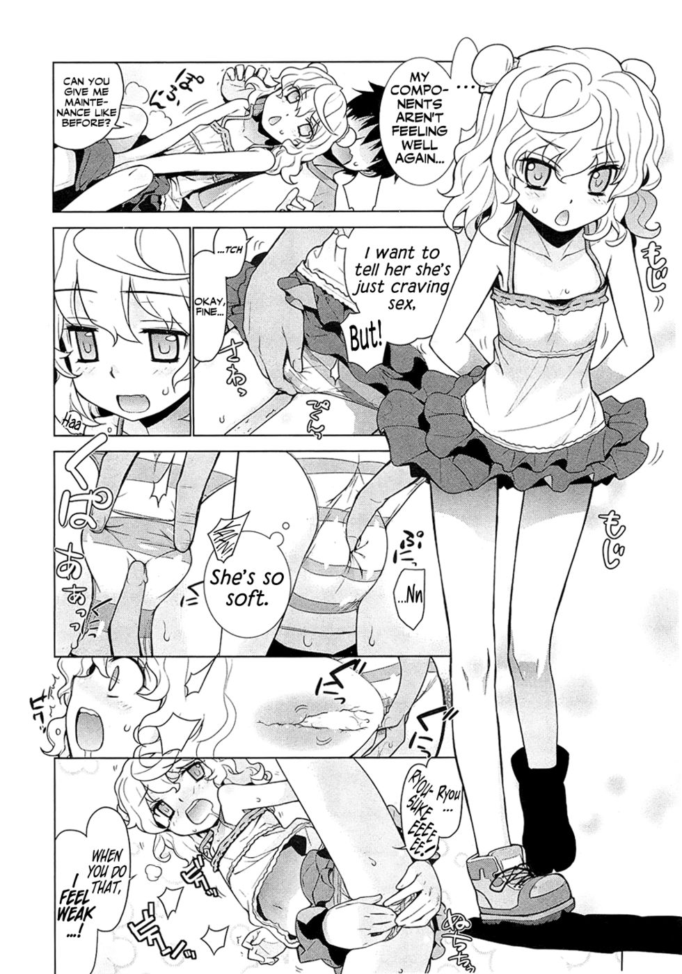 Hentai Manga Comic-Girl RoBot-Read-4